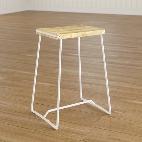 August Grove Metal Accent Stool Reviews Wayfair   Metal Accent Stool 